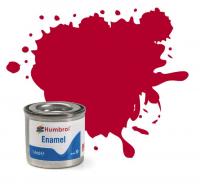 AA0655 Humbrol Number 60 Scarlet 14ml Matt Enamel Tinlet